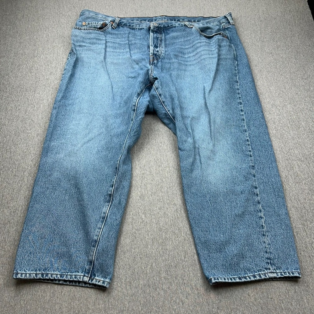 Levi's 501XX Button Fly Jeans Womens 24W (44x26) Straight Leg Medium Wash - Picture 1 of 15